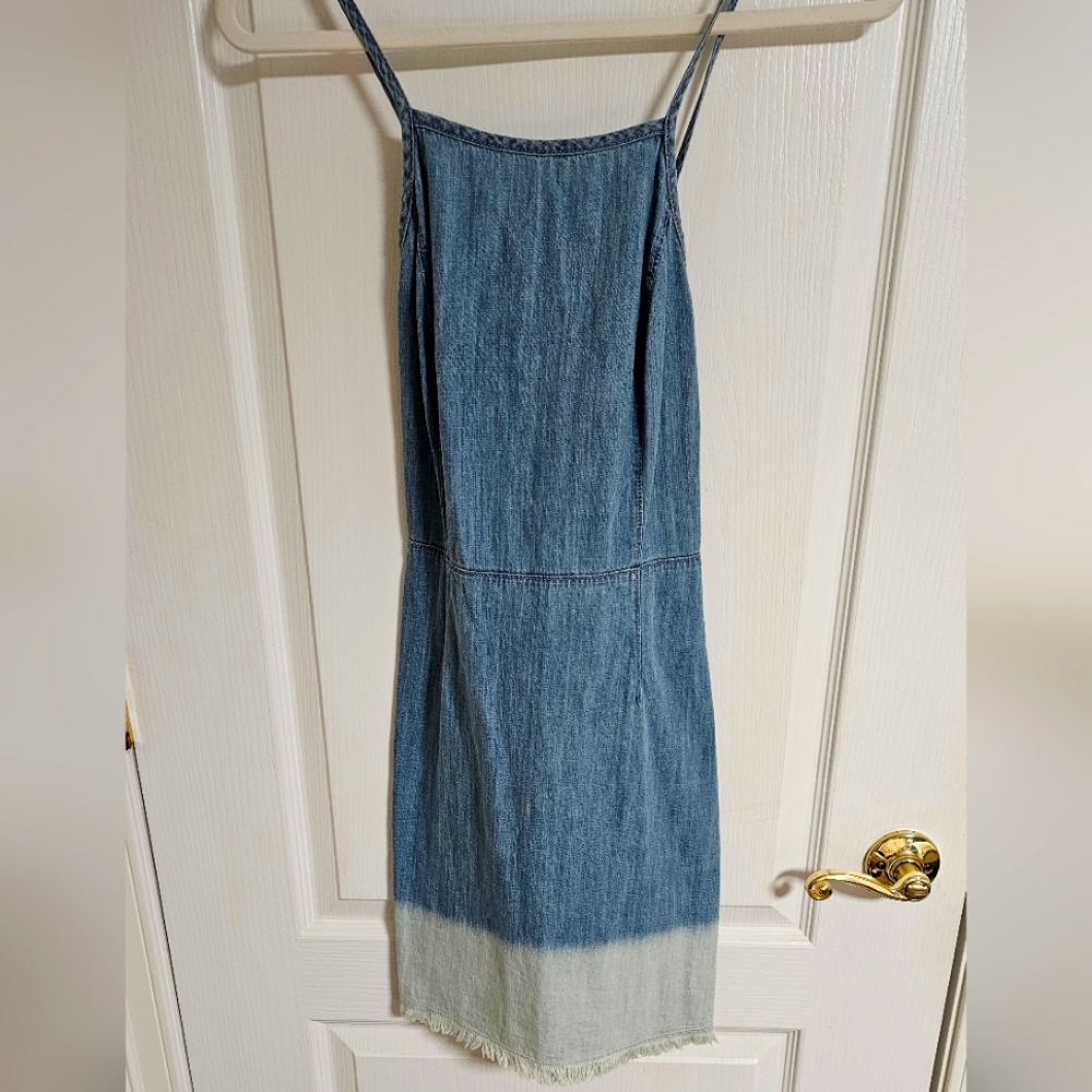 Denim Light Weight Sundress Dress EXPRESS Size M